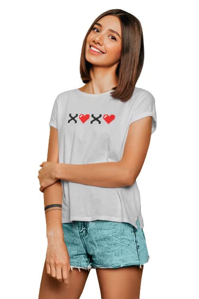 BEFYKAR Regular Fit Printed Cotton T-Shirt for Women | P3 |H-W015