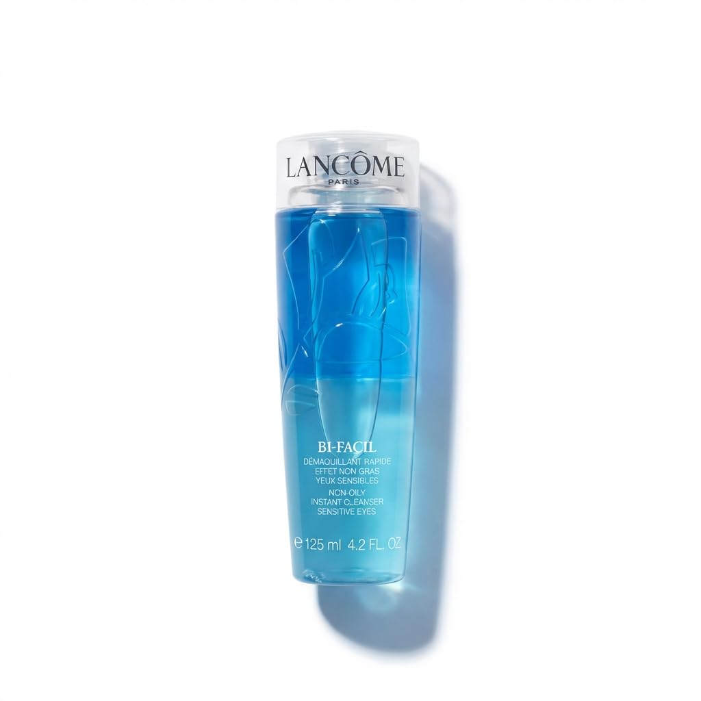 Lancôme Bi-Facil Yeux Augen-Make-up Entferner, sanfter 2-Phasen-Remover für wasserfestes Make-up, ideal für empfindliche Augen und KontaktlinsenträgerInnen, 125ml