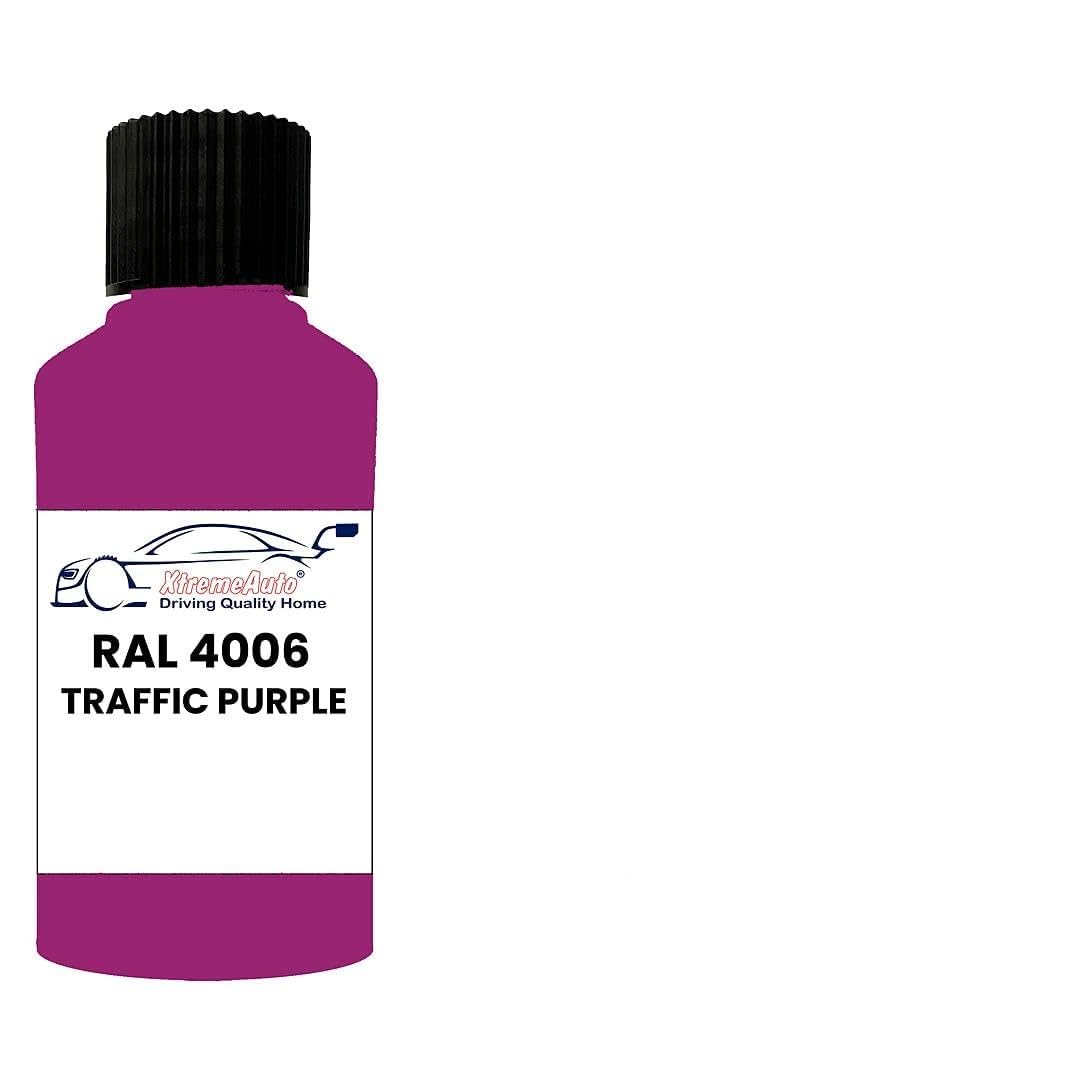Xtremeauto Purple Ral 4006 Traffic Gloss Touch Up Paint Brush Repair Scratch Upvc Pvc Metal Wood