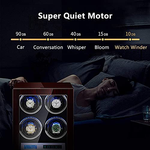 Winder de relojes automáticos con pantalla LCD para solucionar paradas de maquinaria 3