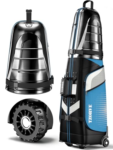 Carbon Fiber Hard Top Golf Travel Bag