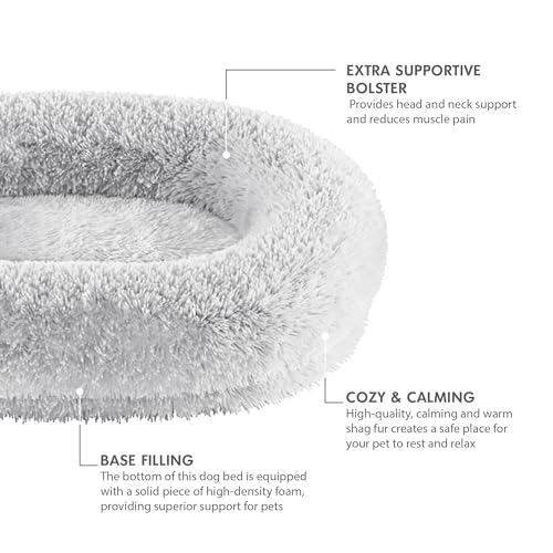Orthopedic-Calming-Dog-Bed-for-Large-Dogs-Anti-Anxiety-Pet-Bed-with-Supportive-Foam-Removable-Washable-Oval-Bed-Fluffy-Dog-Cuddle-Bed-Light-Grey - Cucciolini Doodles   Orthopedic-Calming-Dog-Bed-for-Large-Dogs-Anti-Anxiety-Pet-Bed-with-Supportive-Foam-Removable-Washable-Oval-Bed-Fluffy-Dog-Cuddle-Bed-Light-Grey