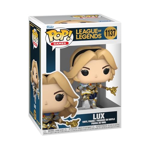 Funko Pop! Games: LoL - Lux - League Of Legends - Figura in Vinile da Collezione - Idea Regalo - Merchandising Ufficiale - Giocattoli per Bambini e Adulti - Video Games Fans