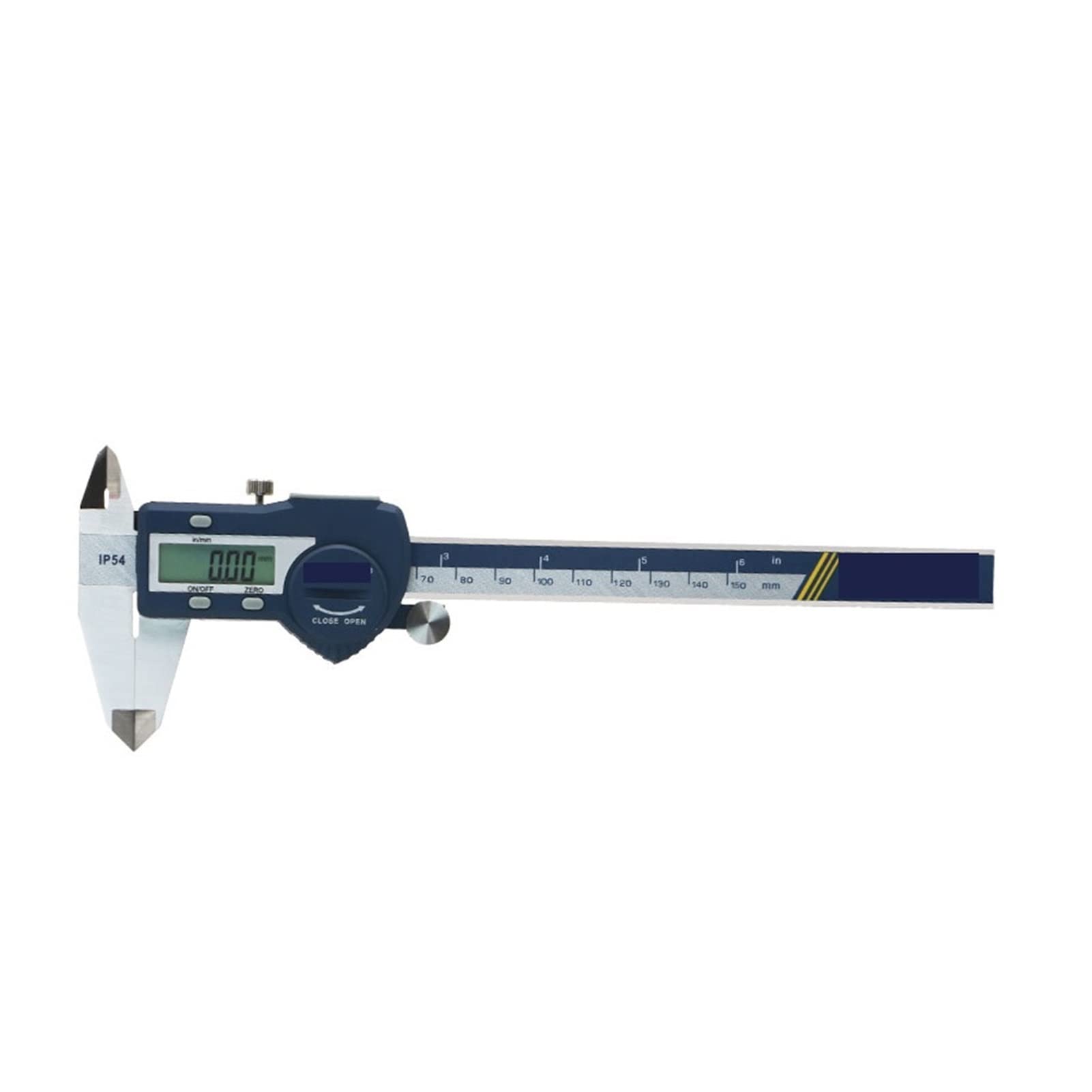Calibre Digital, Calibrador de Alta precisión de 150 mm de Acero Inoxidable Digital de Acero Inoxidable de Acero Inoxidable Herramientas de medición(0-200mm)