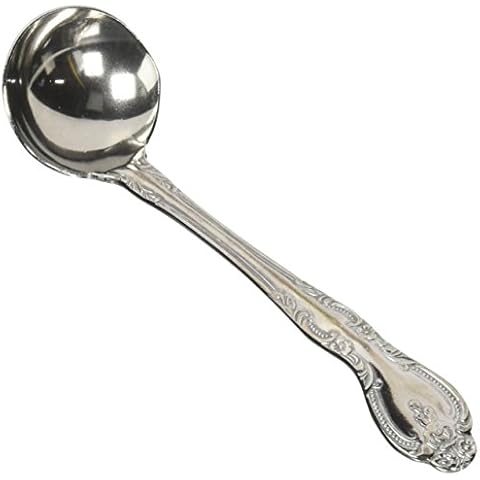 HIC Kitchen 1960 Harold Import Company Traditional, Stainless Steel, Sugar Ladle, Scalloped Edge Cover