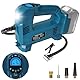 QUPERR Akku-Kompressor kompatibel mit Makita 18V Akku, Elektrischer Luftkompressor bis 10,34 bar mit LED-Licht & Autostopp, Tragbare Luftpumpe für Auto, Motorrad, Fahrrad, Bälle (ohne Akku)