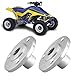 Fabater Rad-Hinterachsnabe, 3-Bolzen-Hinterradnabenwelle für Quad, ATV, Dune Go Kart mit 5-Zoll-Reifen, 1 Paar Spline-Radnabenersatz aus Stahllegierung
