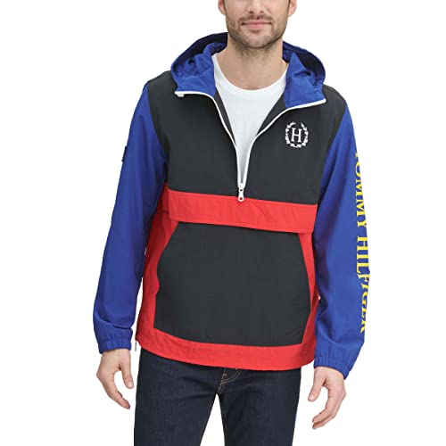 Image of Tommy Hilfiger Men's Retro Lightweight Taslan Popover Jacket