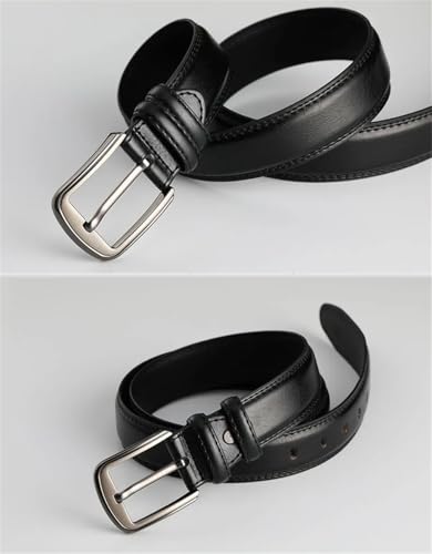 Men's Cowskin Leather Belts Male Designer Business Waistband Crafts For Adults Jeans Belts Accessories4