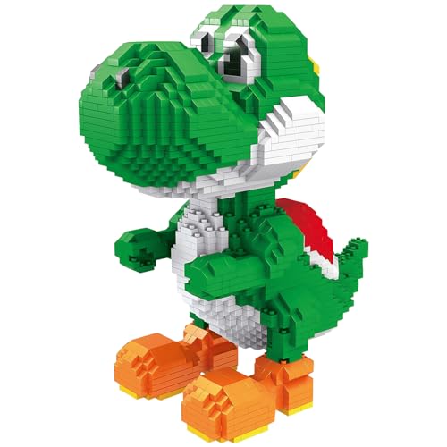 Generisch Micro Bausteine 3D Modellbausatz - Konstruktionsspielzeug für Erwachsene und Kinder Educational Building Blocks Puzzle Kreatives Geschenk(Dinosaurier)