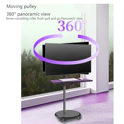Soporte de TV de Piso con Ruedas para TVs 24 a 42 Pulgadas miniatura 5
