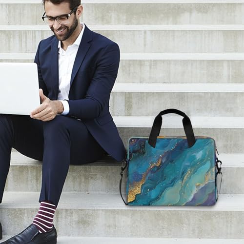 Bolso mensajero para laptop 13-16 Pulgadas con múltiples bolsillos miniatura 3