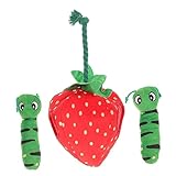 Jouet grinçant : convient à la plupart des animaux de compagnie, tels que les chiens, les chats, les hamsters, etc.