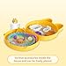 Portable Dog House Toy Playset - Simulated Pet Care with Bath Set, Feeding Set & Electronic Dog | Travel Toy with Handle & Crossbody Strap | Gift for Kids & Toddlers Ages 3-8+