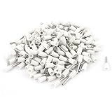 uxcell コード エンド ターミナル 絶縁 フェルール ホワイト E7508 20AWG 0.75平方ミリ??メートル 200個