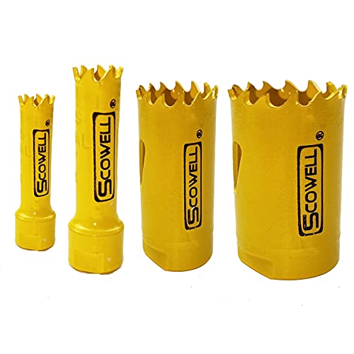 Kit de brocas bimetálicas SCOWELL 13 piezas 38 mm corte profundo miniatura 7