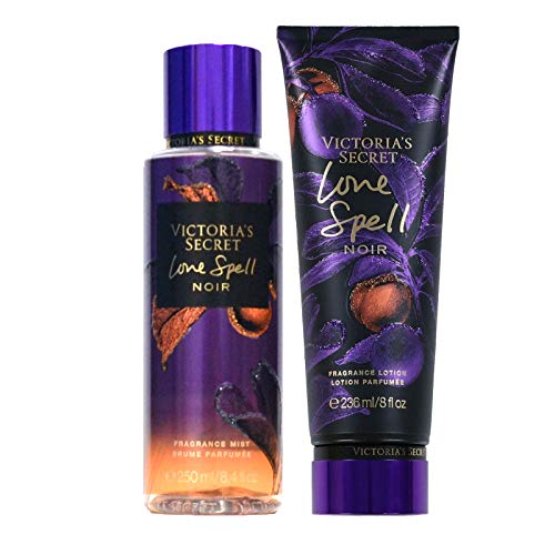 Victoria’s Secret Noir Collection Fragrance Mist and Lotion (Love Spell Noir)