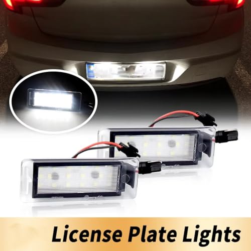 Evite multas con las luces de matrícula para Cadillac XTS y SRX nuevas 2