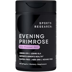 SPORTS RESEARCH Unflavored Softgel Primrose Women&...