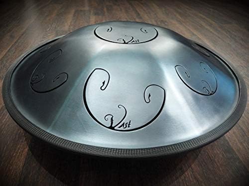 NEW (updated)! Tongue Hand Pan/RAV Vast 2 / B Celtic Double Ding / (in case) (Steel Drum/Hand Pan/Tank Drum)