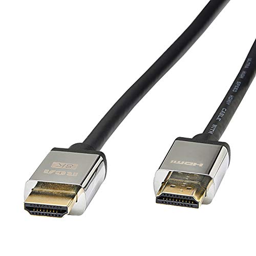 Rca Dh4Ude Ultra-Thin Ultra-High-Speed 8K Hdmi Cable (4 Feet)