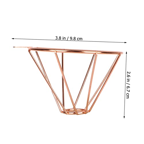 Alipis Despeje Sobre o Funil Gotejador De Cone Filtro De Aço Inoxidável Funil De Metal Pequeno Funil