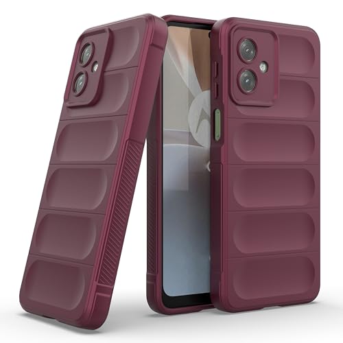 Image of amazon basics Back Case Cover for Moto G64 5G (Silicone Magic-Plum)