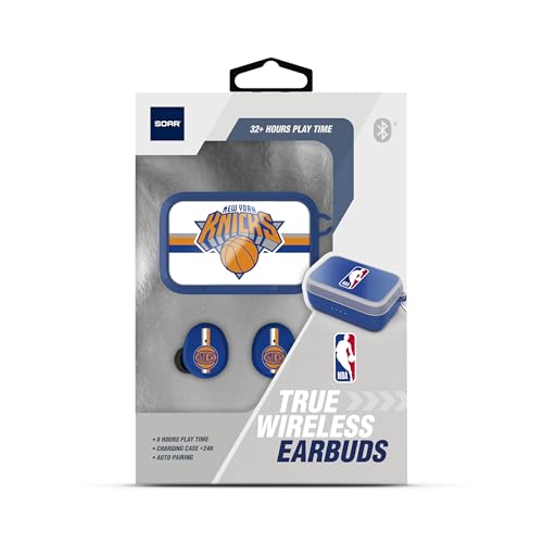 Image of SOAR NBA Wireless Sport Earbuds: Comfortable Fit & Convenient Charging