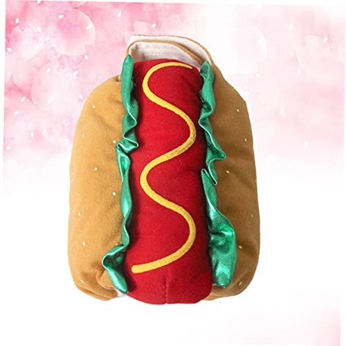 Disfraz Hot Dog para perros y gatos talla XXS miniatura 2
