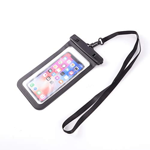 ibasenice bolsa para telefone impermeável para celular, bolsa seca para mergulho, capa protetora tra