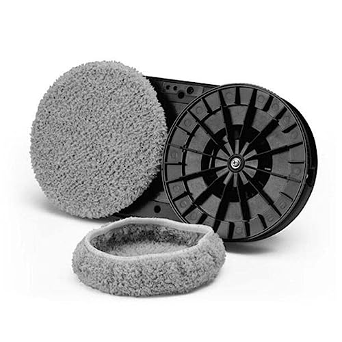 Tosima 12 Stück Mikrofaser-Ersatzpads für W2/W3/W5/X1 Fensterreiniger, wiederverwendbar, maschinenwaschbar