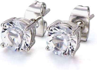 Mestige Pisces Zodiac-Colored Crystal Earring (Aries)