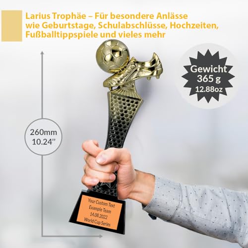 Trophée de football Larius de 26 cm pour récompenser vos joueurs - 7