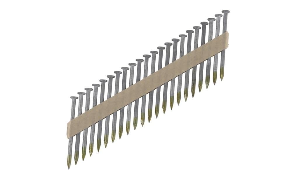 Metabo HPT Framing Nails | 1-1/2 in. x .148 in | Metal Connector, Paper Tape | 36 Degree, Strap-Tite | Smooth Shank | Heat Treated, Hot-Dipped Galvanized | 3,000 Count | 17134HPT