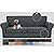 JIVINER Newest 3 Pieces Couch Covers for 2 Cushion Couch Stretch Sofa Slipcover with 2 Extra Large Seat Cushion Covers Thick Fitted Loveseat Sofa Covers for Living Room (XL Loveseat, Dark Gray)