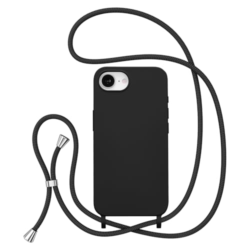 ZTOFERA Crossbody Case for iPhone 16E/17E,Black