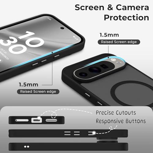 Coque antichoc Google Pixel 10 Pro XL MagSafe translucide - 5