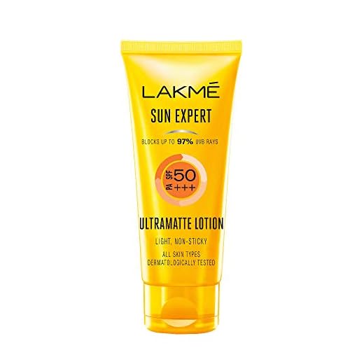 Lakmé Sun Expert SPF 50 PA+++ Ultra Matte Lotion, 50 ml