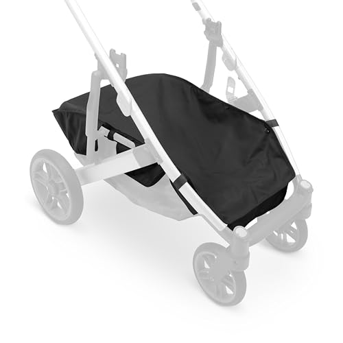Image of UPPAbaby Basket Cover for Cruz V2 Stroller - Protects and Conceals Belongings - Easy Attachment and Access - Water-Resistant Material
