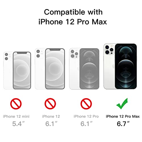 Jetech 3690- Magnetic Case For Iphone 12 Pro Max 6.7-Inch Compatible With Magsafe Wireless Charging thumb #1