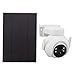 Dpofirs 4MP Security Cameras Wireless Outdoor, PTZ Camera, Solar Security Camera Wireless Outdoor with Solar Panel, Auto Tracking, Solar Powered with Color Night Vision