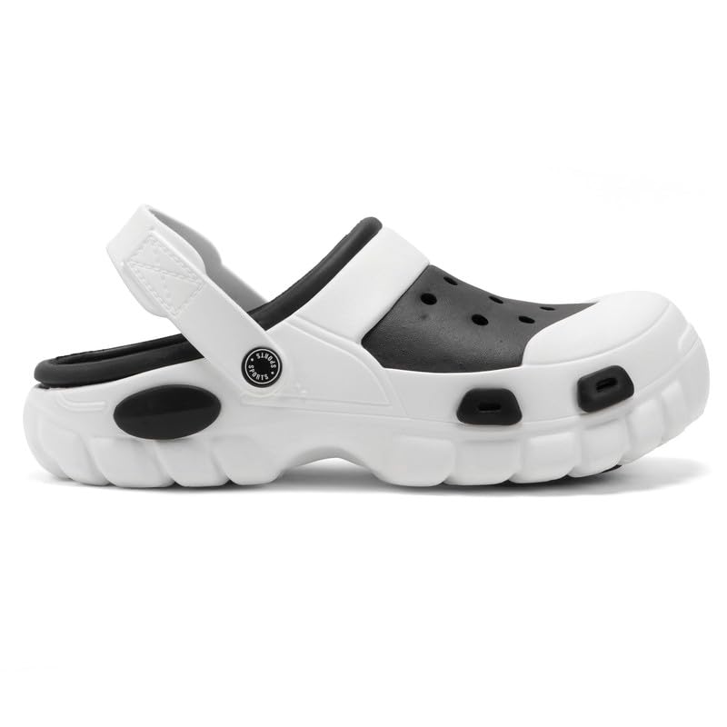 Image of Richmen Super Soft Stylish and Comfortable EVA Anti-Skid Men Sliders with Lightweight Cushioned Footwear Adjustable Back Strap Everyday Use Mules for Boys & Men's Clogs