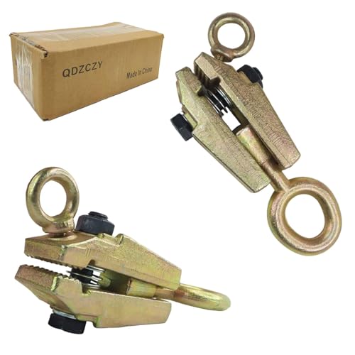 QDZCZY 2-Pack Auto Body Repair Pull Clamp Tool Kit 5 Ton 2 Way Self Pull Clamp Repair Tool Automobile Sheet Metal Maintenance Tool