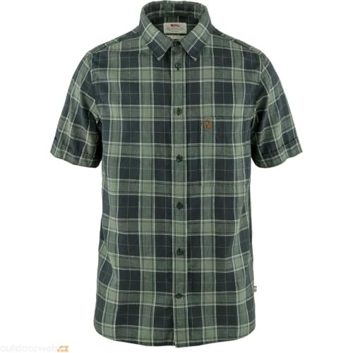 Fjällräven Övik Travel Shirt SS M chemise homme durable en coton biologique