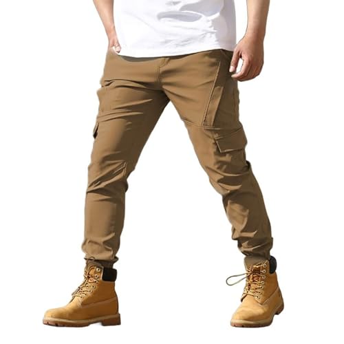 Tactical Cargo Pants Mens Outdoor Waterproof Quick Drying Hiking Pant Baggy Ripstop Work Multi Pocket Trousers