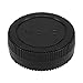 Haoge Camera Body Cap and Rear Lens Cap Cover for Olympus Panasonic BMPCC Micro Four Thirds MFT M4/3 M43 Mount Camera Lens Such as E-M1 II E-M5 E-M10 III Pen-F E-PL9 PENF GH5S G9 GH5 G80 G85 GX8 GX9