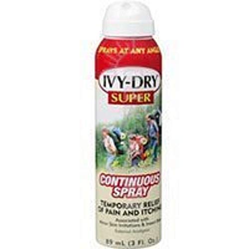 AUCHOIS Ivy-Dry Super Continuous Spray, 3 oz