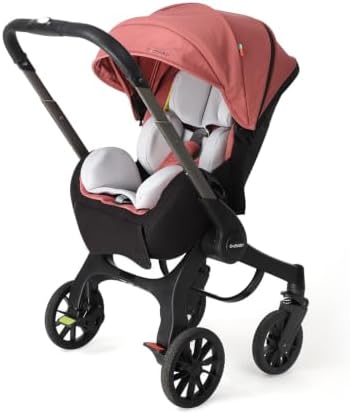 Cochildor Kinderwagen, Reisekinderwagen mit Stoßdämpfenden PU-Rädern | Ergonomischer Sitz, Verstellbare, Zusammenklappen, Buggy ab Geburt bis 50 Pfund (0-3 Jahre), UPF Schutz 50+,
