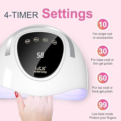 X8 Nail Lamp + USB Nail Drill