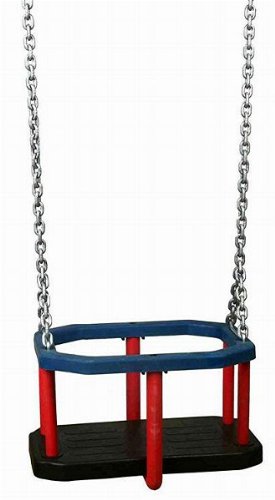 Babyschaukel Outdoor von LoggyLand – Gummischaukel für Kleinkinder
